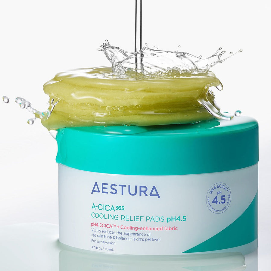 Aestura エーストゥラ A-Cica 365 クーリングリリーフパッド Ph 4.5 110ml (60枚)