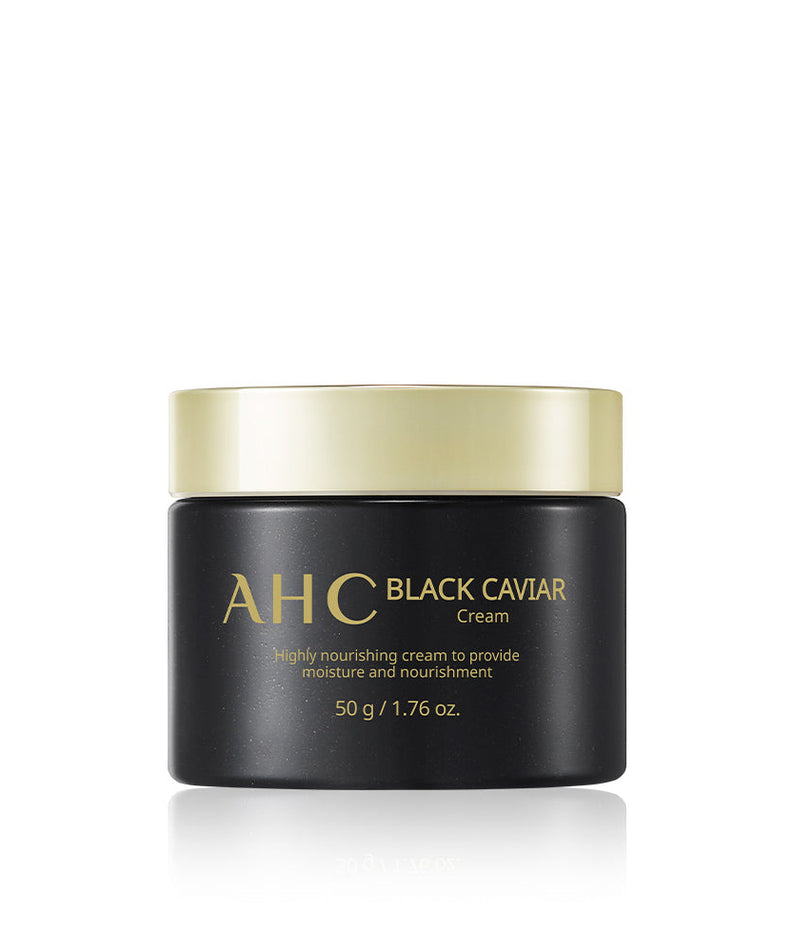 AHC Black Caviar Cream 50g jar for nourishing skin care