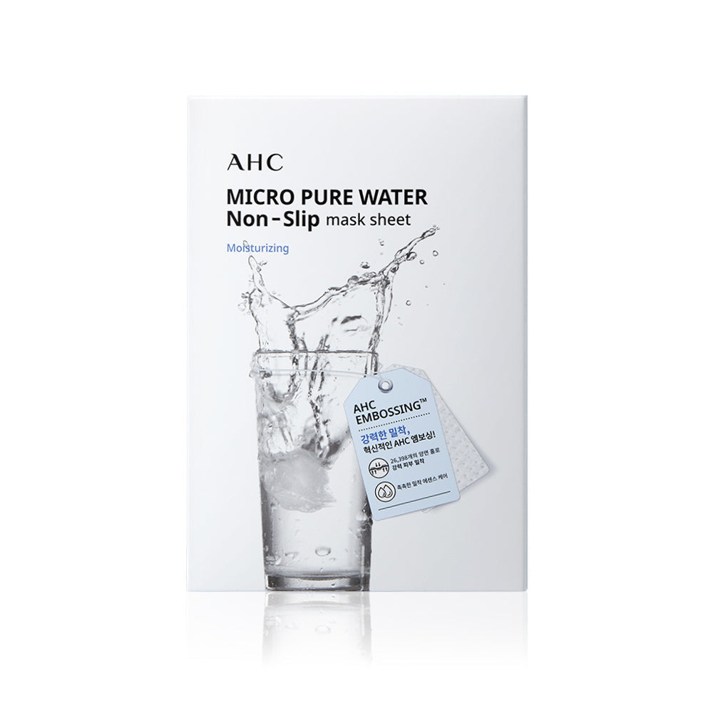 AHC Micro Pure Water Non-Slip Mask Sheets 10ea