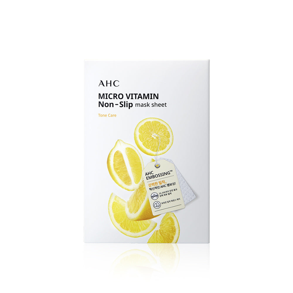 AHC Micro Vitamin Non-Slip Mask Sheets 10ea