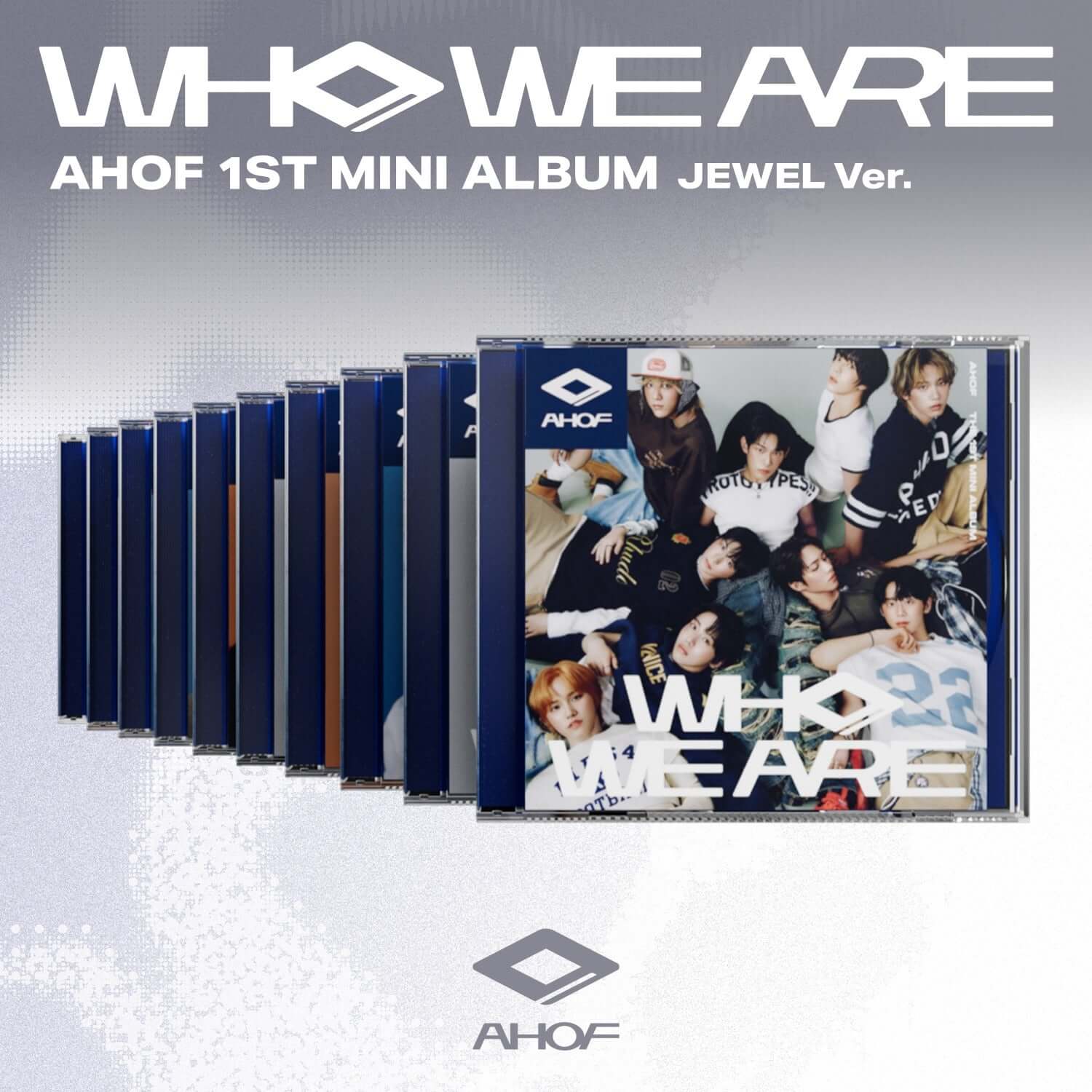AHOF - 1st Album [WHO WE ARE] (JEWEL Ver.) (Random) - Kpop A | Kool Seoul - Buy Kpop Albums Online