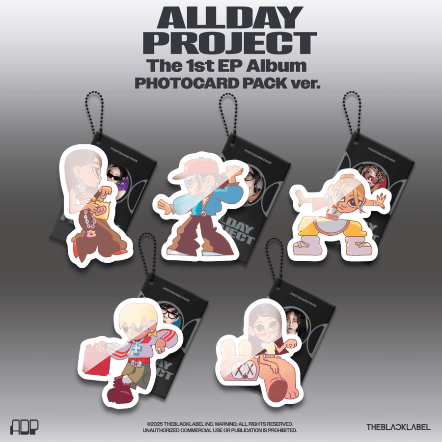 Allday Project - 1st EPアルバム [Allday Project] (フォトカードパックVer.) (ランダム1枚/全5種) - Kpopアルバム