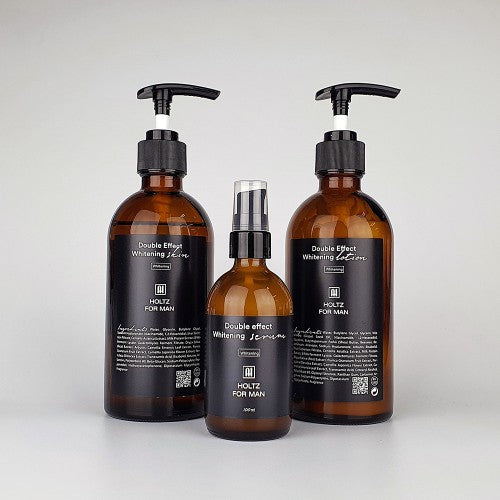 ANNA HOLTZ For Men Double Effect Whitening 3 Pieces Set - Gentleman Korea premium Korean skincare for men