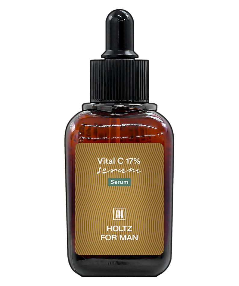 ANNA HOLTZ For Men Vitamin C Serum 60ml - Gentleman Korea premium Korean skincare serum for men, brightening vitamin C face treatment