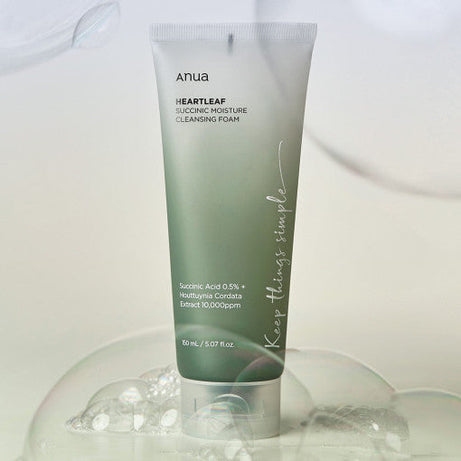 ANUA Heartleaf Succinic Moisture Cleansing Foam 150ml