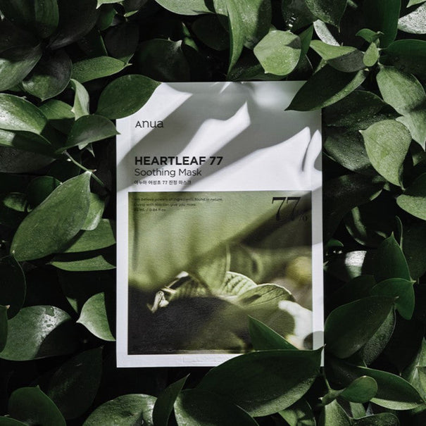 ANUA Heatfleaf 77 Soothing Mask available on Koolseoul.com, your Korean Eshop from Seoul !