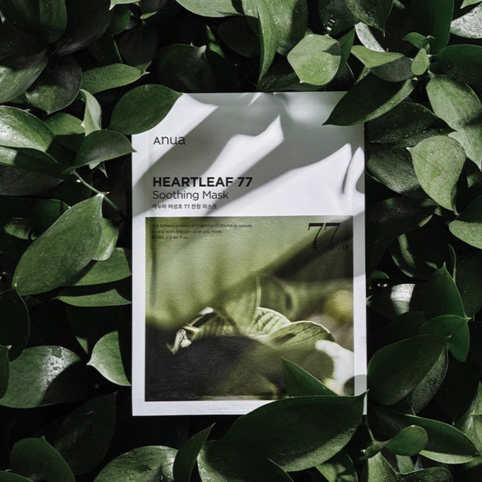 ANUA Heatfleaf 77 Soothing Mask | Kool Seoul