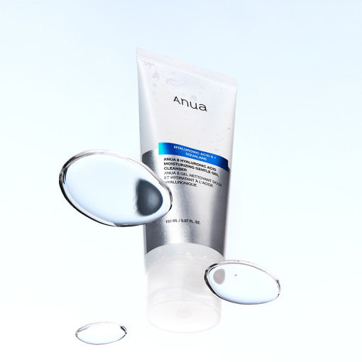 ANUA Hyaluronic 8 Acid Hydrating Gentle Gel Cleanser 150ml available on Koolseoul.com, your Korean Eshop from Seoul !