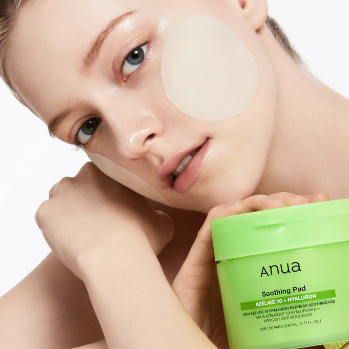 ANUA Azelaic 10 Hyaluron Redness Soothing Pad 90 pads