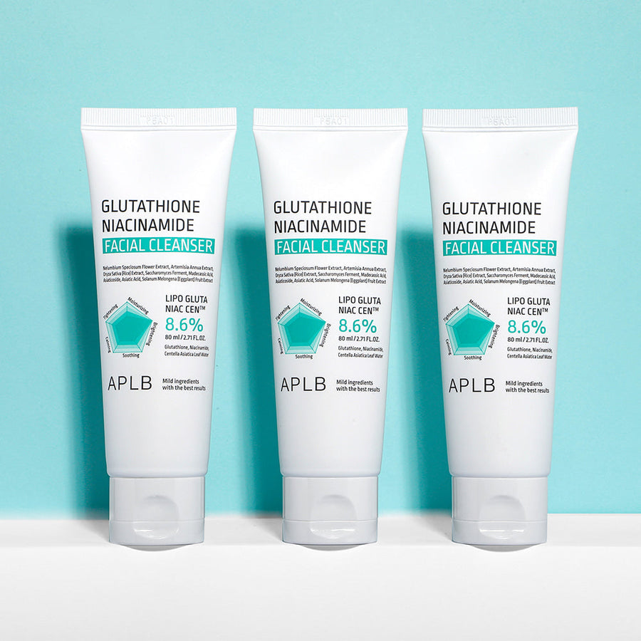 Aplb グルタチオン ナイアシンアミド フェイシャルクレンザー 80ml