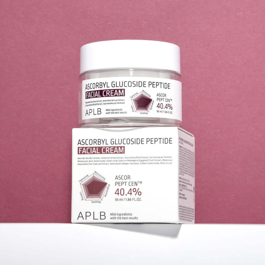 Aplb Ascorbyl Glucoside Peptide Facial Cream 55ml