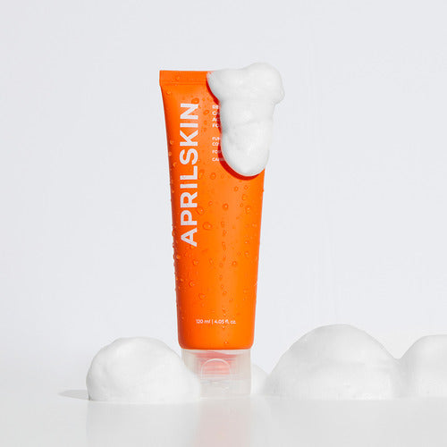 APRIL SKIN Carotene Acne Foam Cleanser disponible sur Ma petite Coree, ton Eshop 100% K-beauty en direct de Seoul