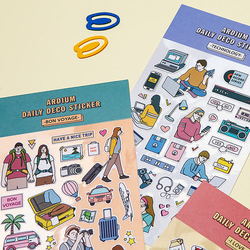 ARDIUM Daily Deco Stickers | Kool Seoul