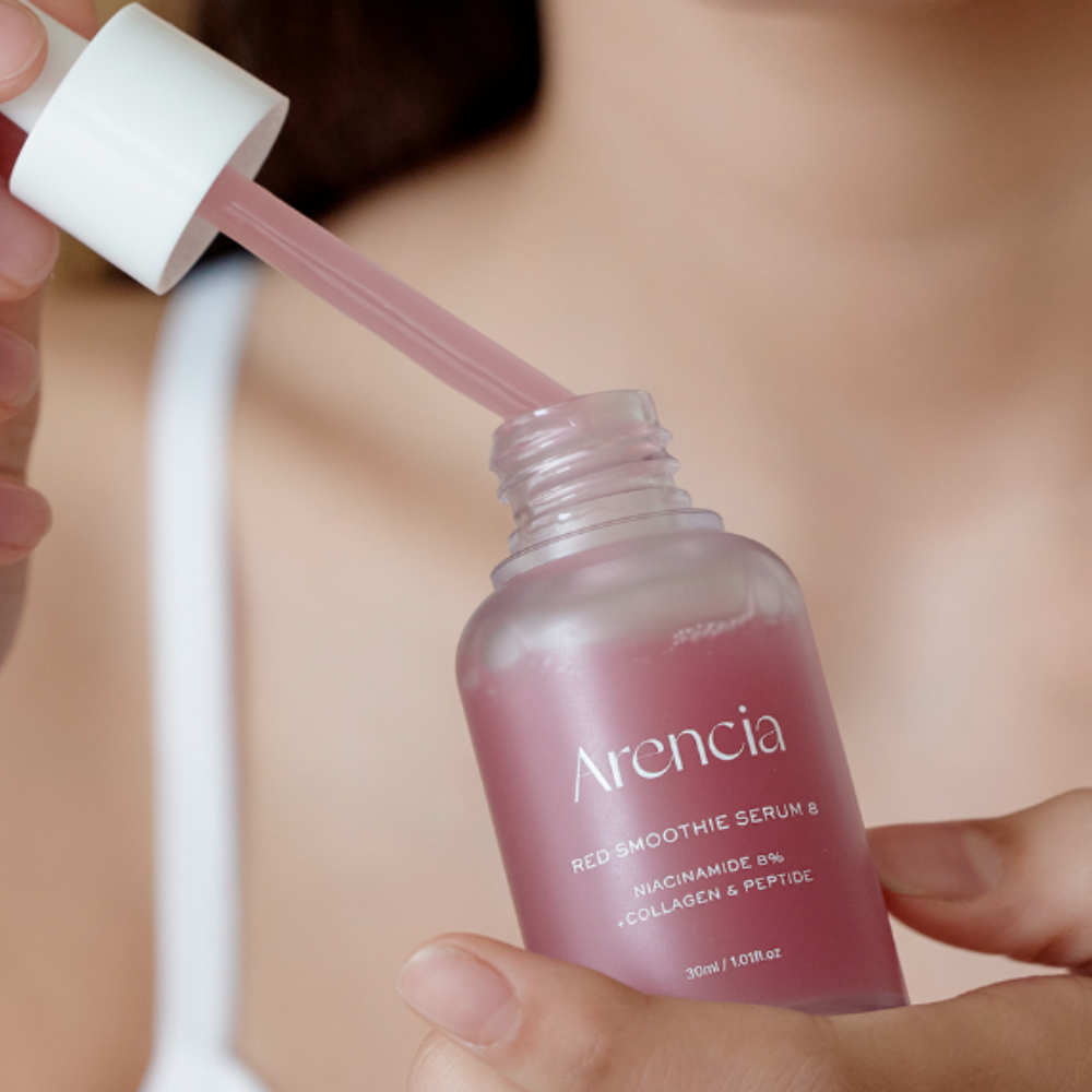 ARENCIA Red Smoothie Serum 8 30ml disponible sur Ma petite Coree, ton Eshop 100% K-beauty en direct de Seoul