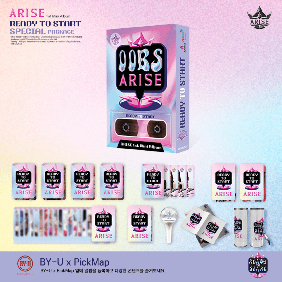 ARISE - 1st Mini Album [READY TO START] (Special Package Ver | Kool Seoul - Buy Kpop Albums Online