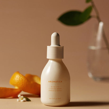 AROMATICA Glow Vita C Orange &amp; Neroli Toning Serum 30ml