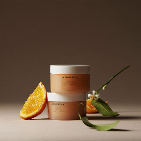 AROMATICA Glow Vita Orange &amp; Neroli Goodnight Cream 90g