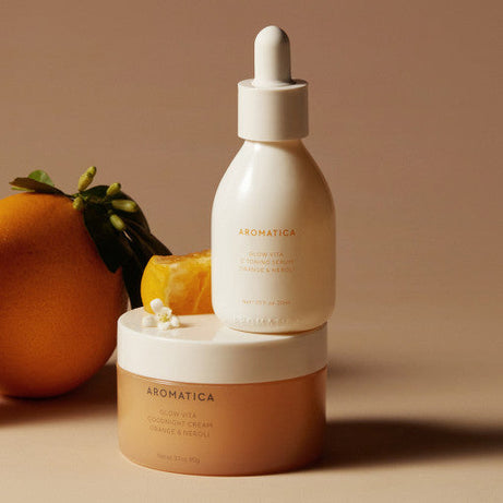 AROMATICA Glow Vita Set (Cream & Serum)