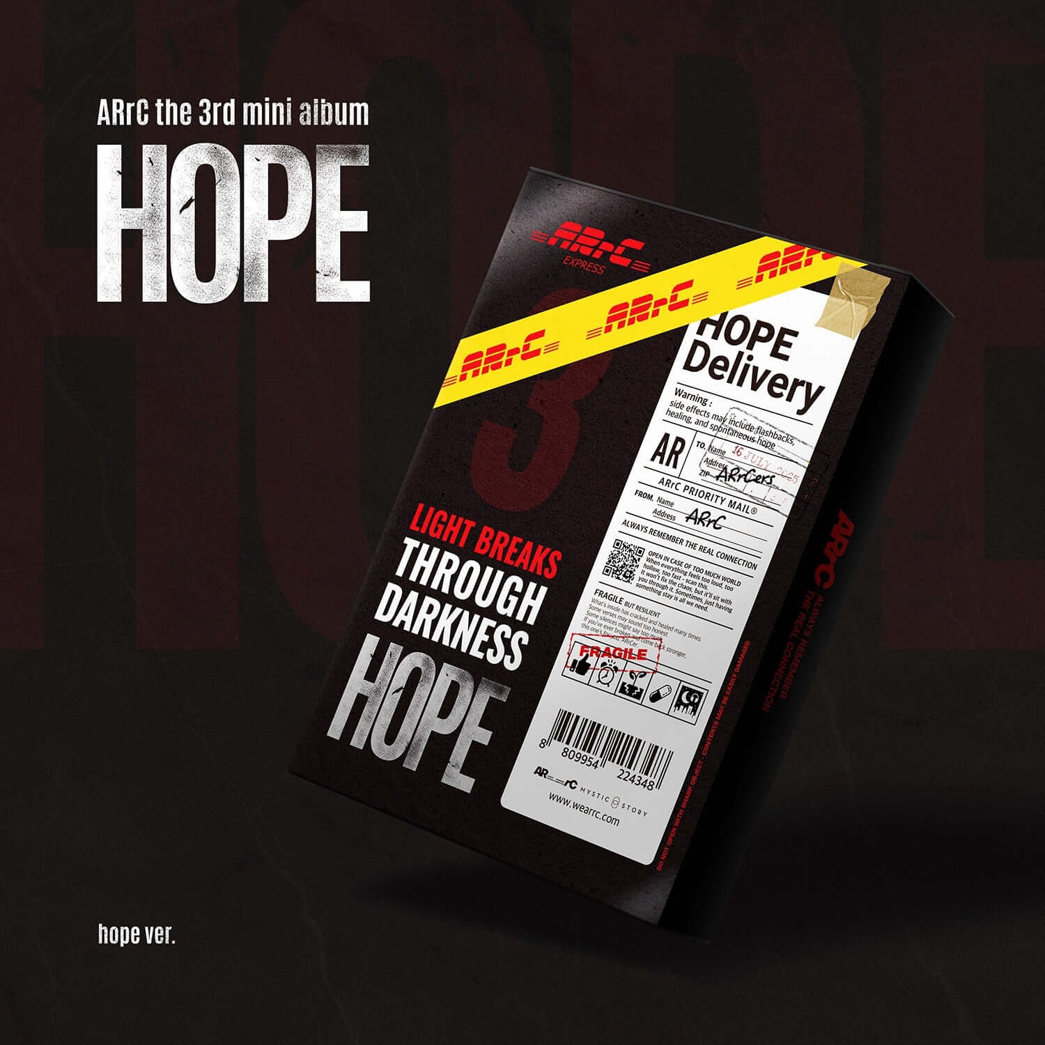 ARRC - 3rd Mini Album [HOPE] (Hope Ver.) - Kpop Album | Kool Seoul - Buy Kpop Albums Online