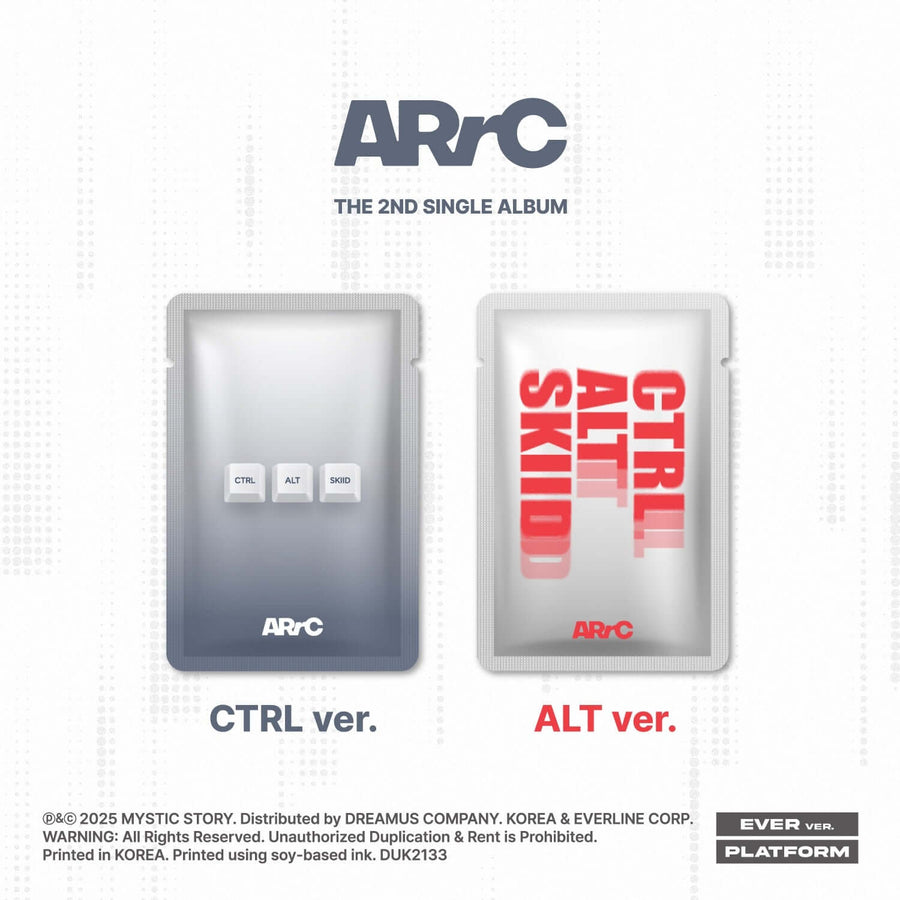 Arrc - [Ctrl+Alt+Skiid] (Ctrl & Alt Ver.) - Kpopアルバム