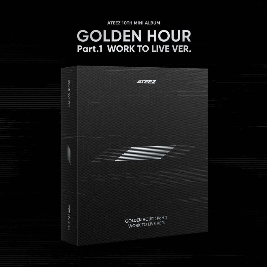 Ateez - 10th Album [Golden Hour : Part.1 ‘Work To Live Ver.’] - K-POP アルバム