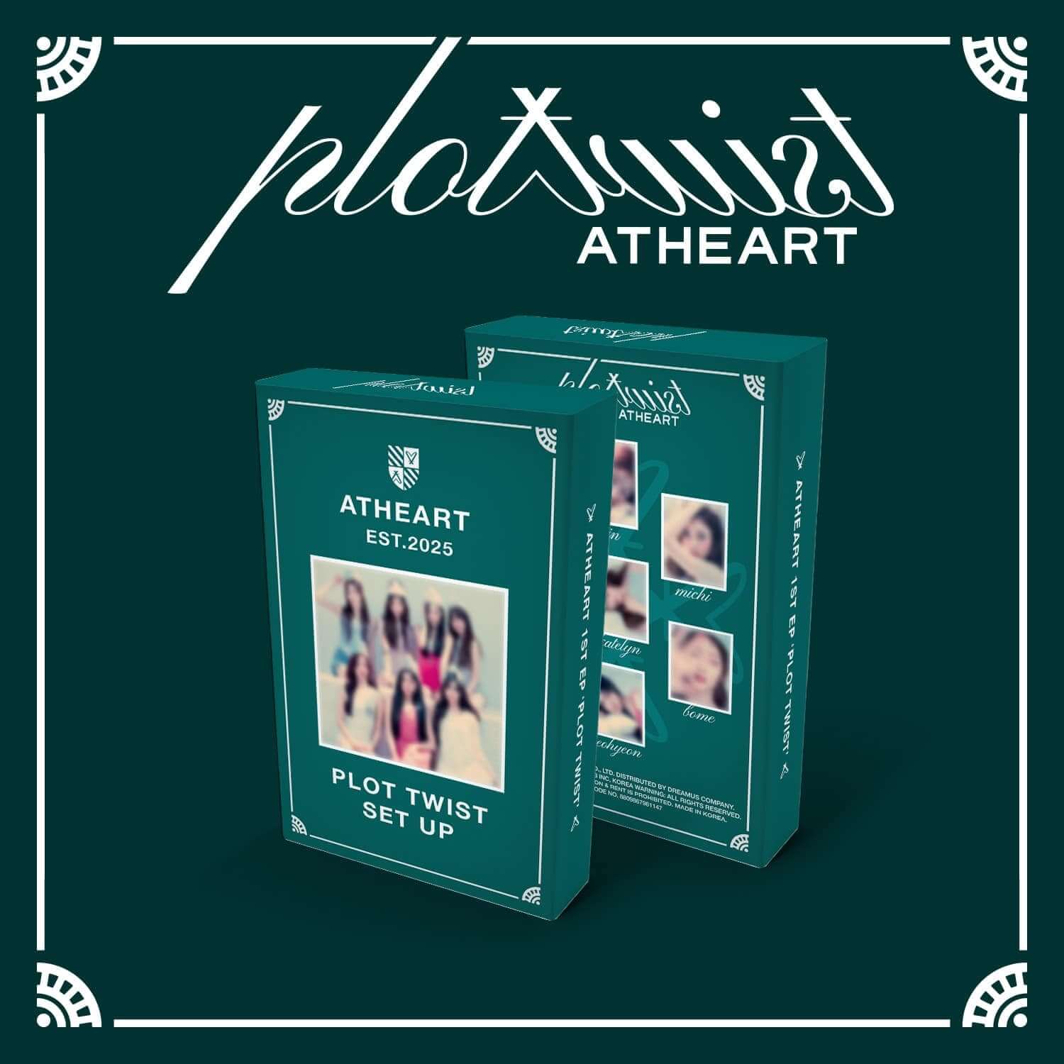 ATHEART - 1st EP [Plot Twist] (Set Up Ver.) - Kpop Album | Kool Seoul - Buy Kpop Albums Online