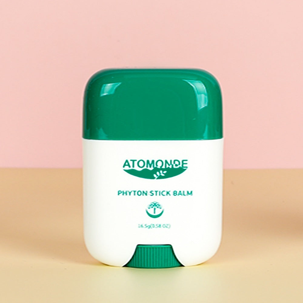 ATOMANDE Phyton Stick Balm 16.5g 1ea displayed against pink background