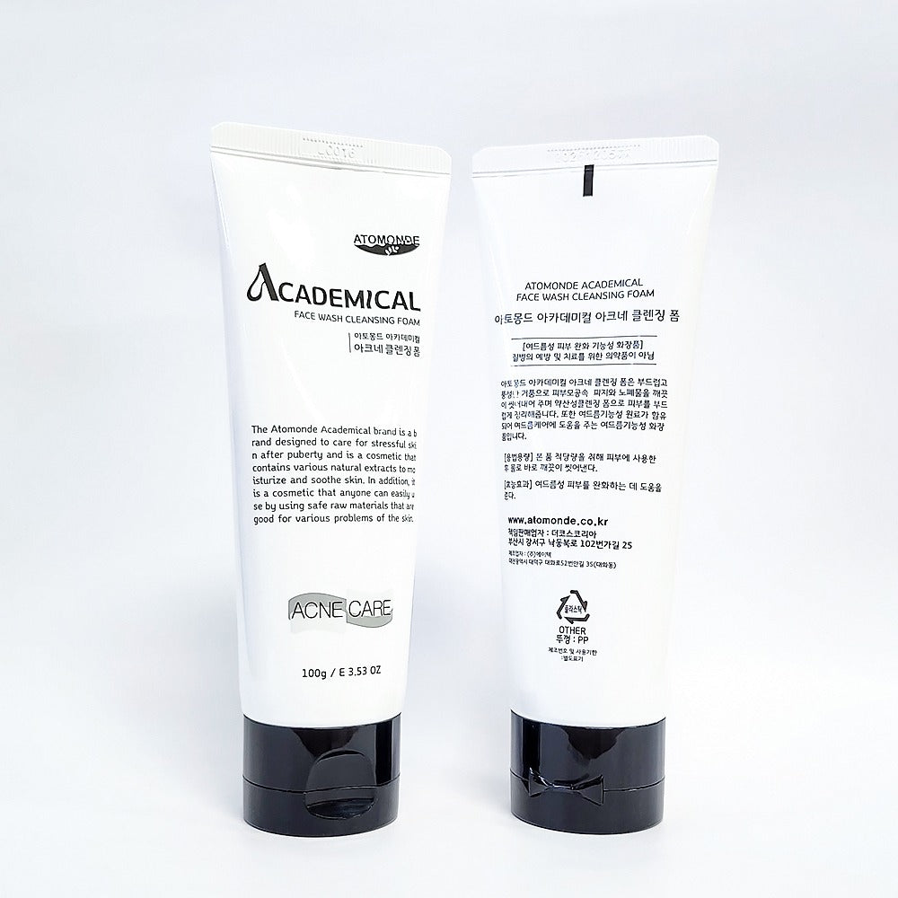 ATOMANDE Academic Face Wash Cleansing Foam 100g