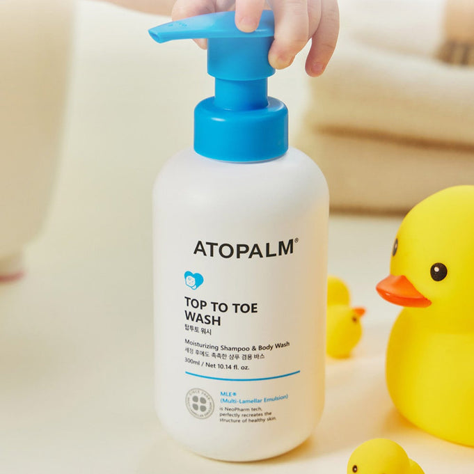 ATOPALM Atopalm Top to Toe Wash 460ml + Refill 400ml Set