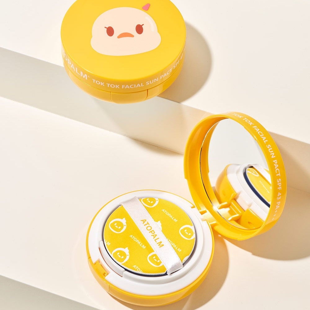 ATOPALM Toktok Facial Sun Pact SPF43 PA+++ 15g