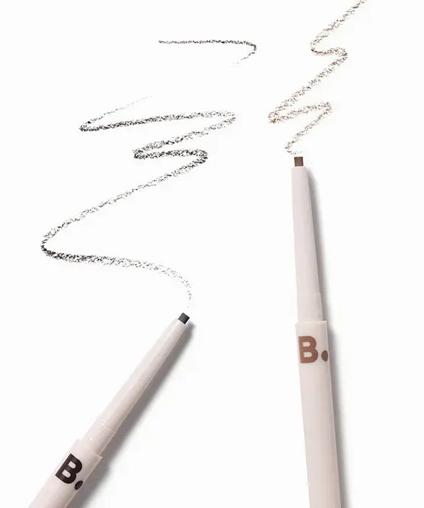 BANILACO Super Slim Brow Pencil showing fine, precise lines in two shades.