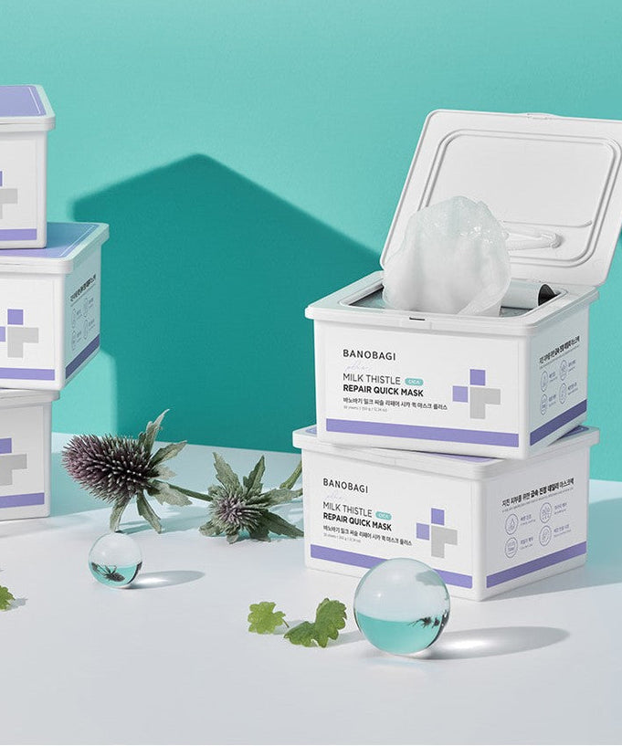 BANOBAGI Milk Thistle Repair Cica Quick Mask Plus+ 350g 30p | Kool Seoul