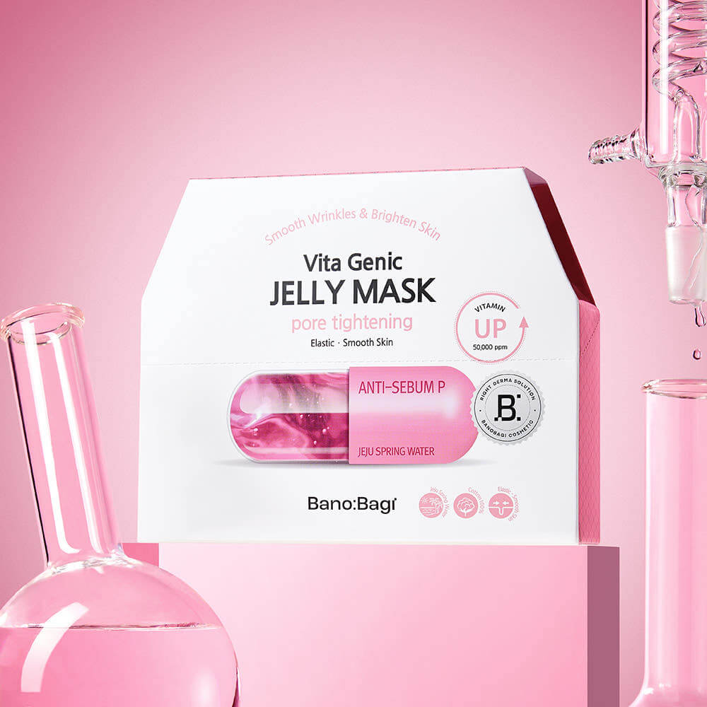 Banobagi Vita Genic Jelly Mask Pore Tightening (Pack Of 10)