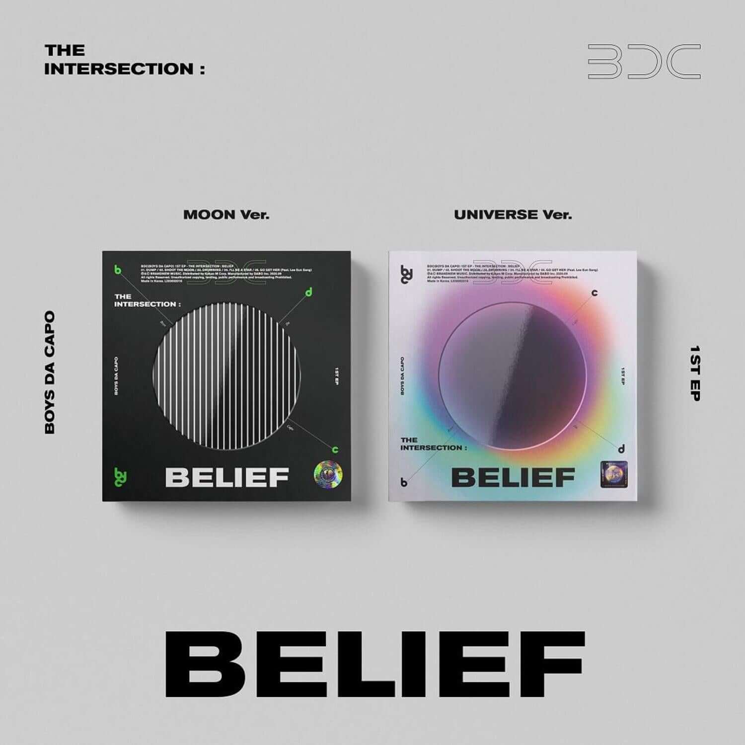 BDC 1ST EP - [THE INTERSECTION : BELIEF] - Kpop Album | Kool Seoul - Buy Kpop Albums Online