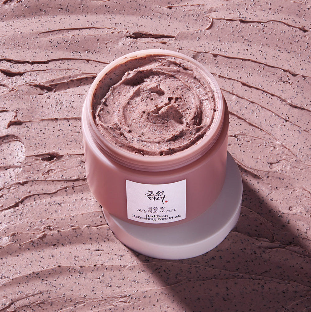 BEAUTY OF JOSEON Red Bean Refrshing Pore Mask 140ml jar with creamy texture