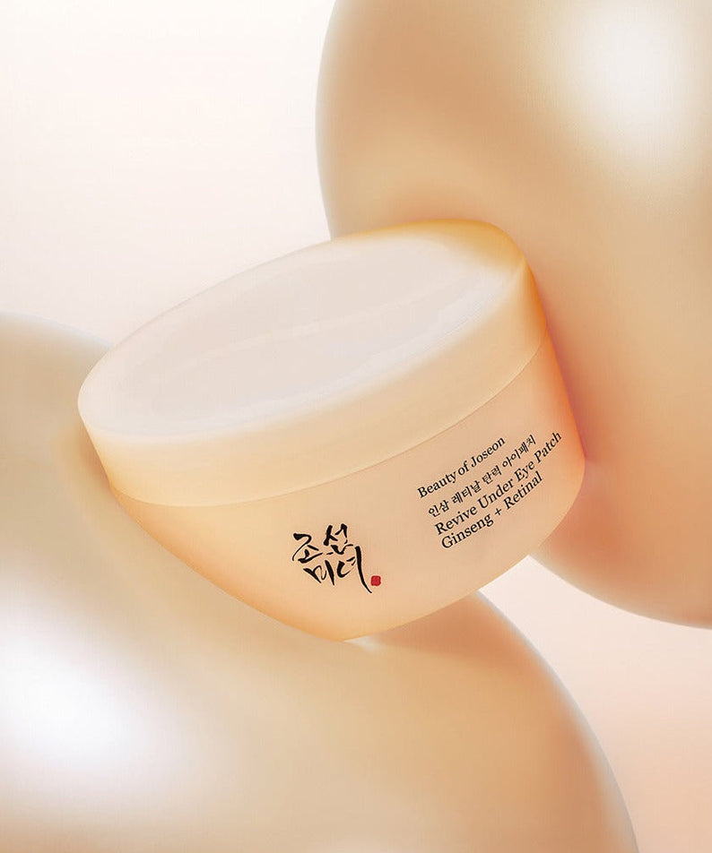BEAUTY OF JOSEON Ginseng Retinal Elasticity Eye Patch 60 Sheets in elegant packaging