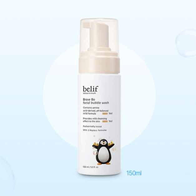 BELIF Brave Bo Kids Facial Bubble Wash 150ml disponible sur Ma petite Coree, ton Eshop 100% K-beauty en direct de Seoul