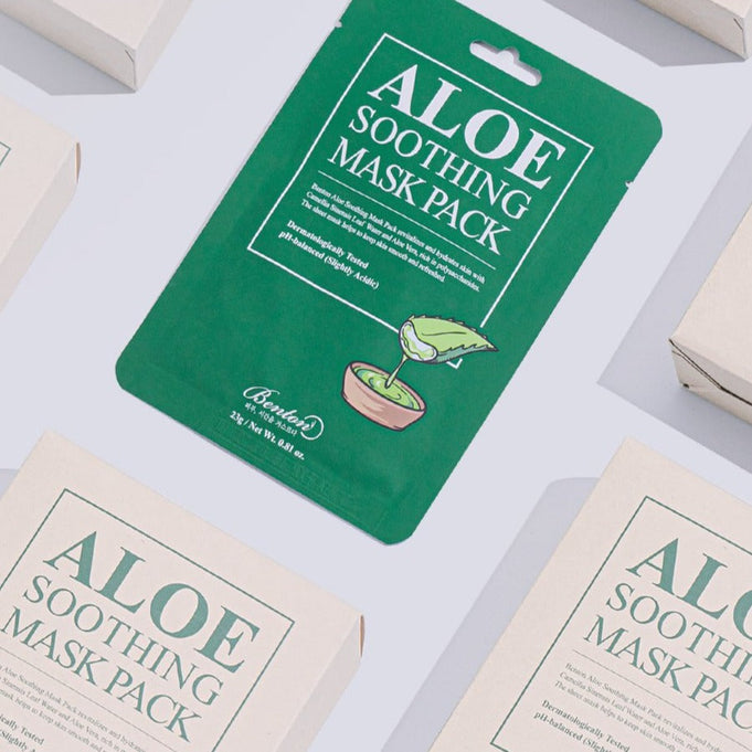 BENTON Aloe Soothing Mask Pack | Kool Seoul