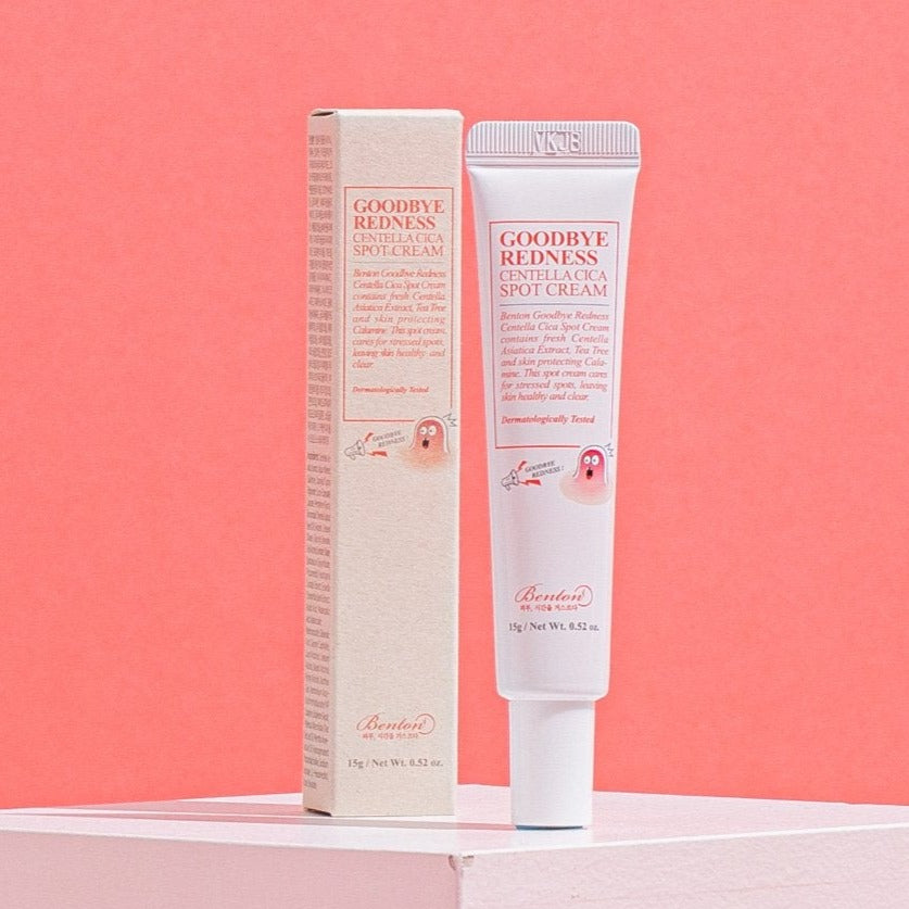 BENTON Goodbye Redness Centella Cica Spot Cream 15g on sales on our Website !