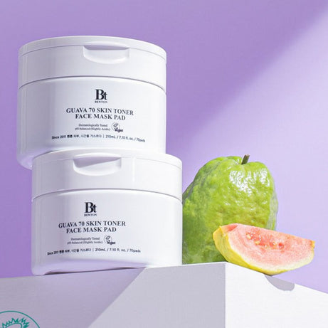 BENTON Guava 70 Skin Toner Face Mask Pad 210ml available on Koolseoul.com, your Korean Eshop from Seoul !