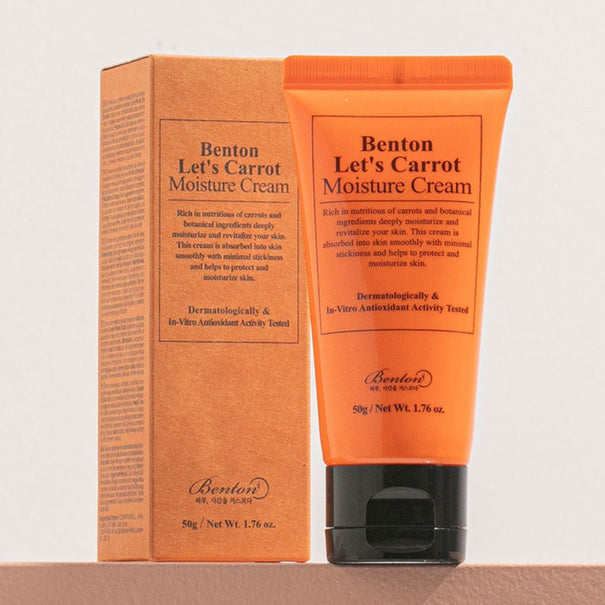 BENTON Let's Carrot Moisture Cream 50g available on Koolseoul.com, your Korean Eshop from Seoul !