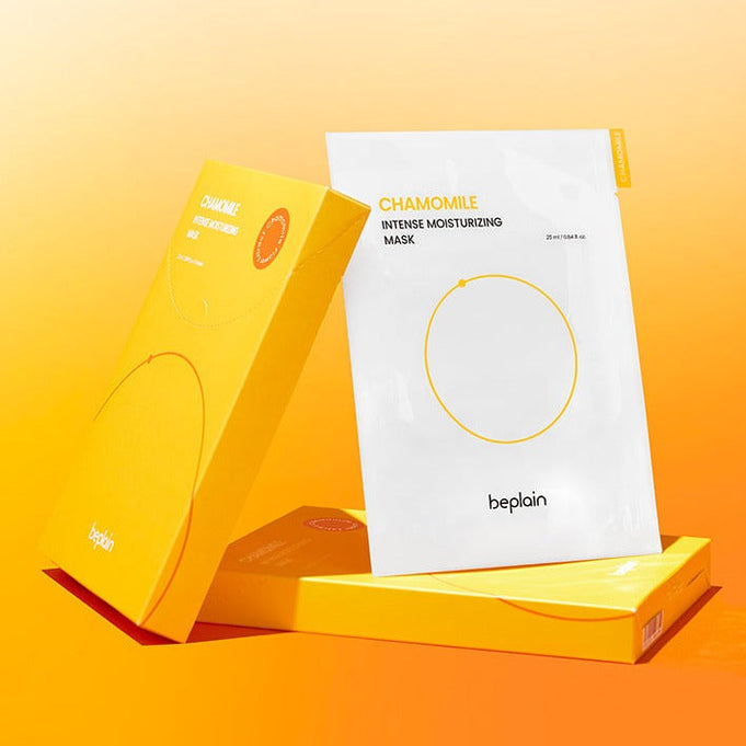 BEPLAIN Chamomile Intense Moisturizing Mask | Kool Seoul