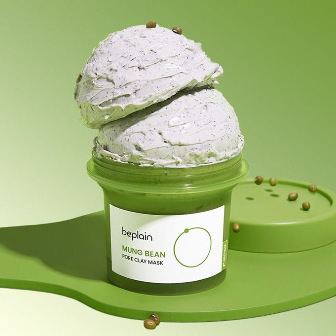 BEPLAIN Mung Bean Pore Clay Mask 120ml | Kool Seoul