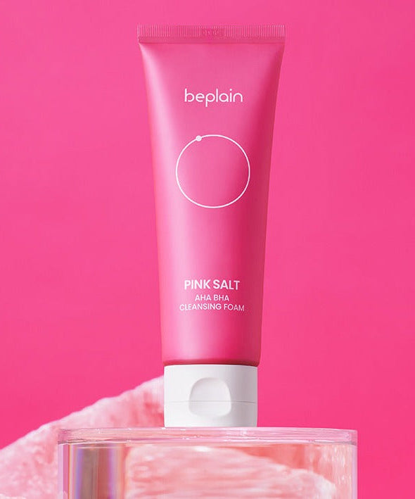BEPLAIN Pink Salt AHA BHA Cleansing Foam 120ml | Kool Seoul