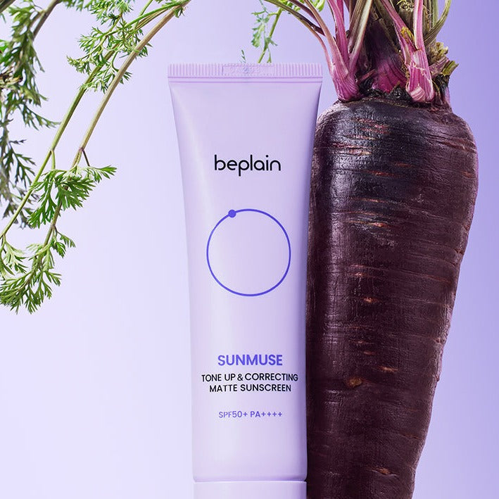 BEPLAIN Sunmuse Toneup & Correting Matte Sunscreen SPF50+ PA++++ 50ml | Kool Seoul