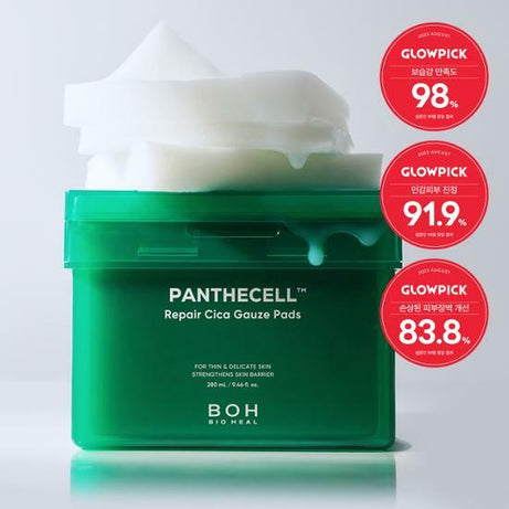 BIO HEAL BOH Panthecell Repair Cica Gauze Pads 280ml available on Koolseoul.com, your Korean Eshop from Seoul !