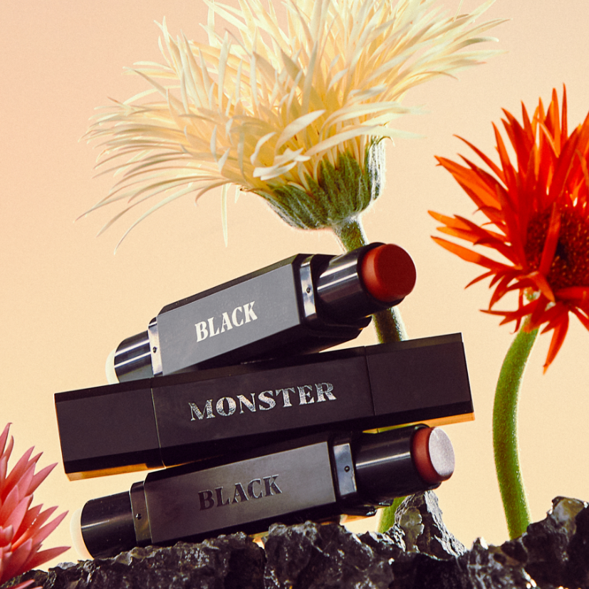 BLACK MONSTER Black Monster Dual Bomb (Black Bomb) – Gentleman Korea men’s skincare dual balm in sleek black packaging