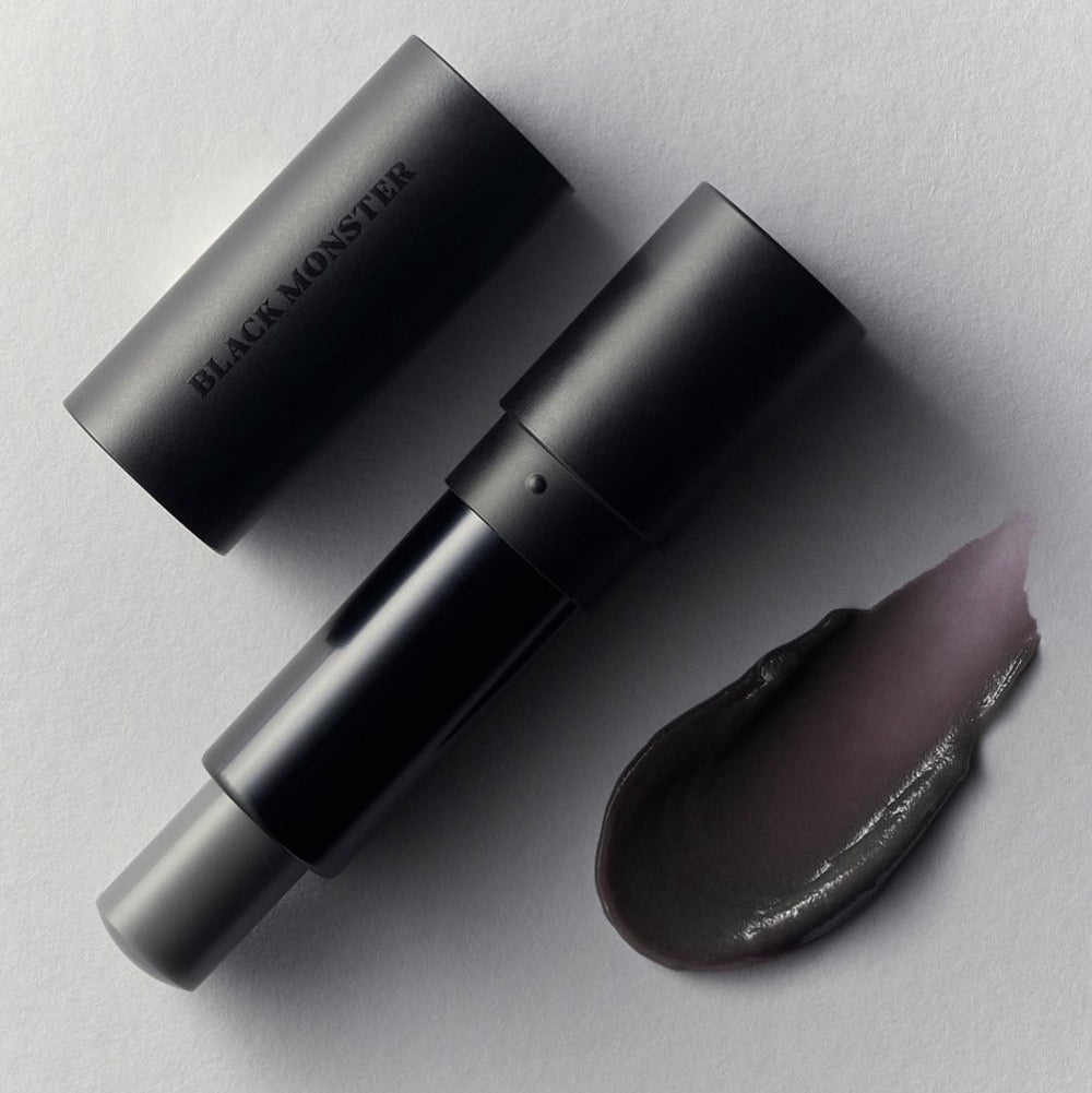 BLACK MONSTER Not Black Bomb matte black charcoal skincare stick for men by Gentleman Korea