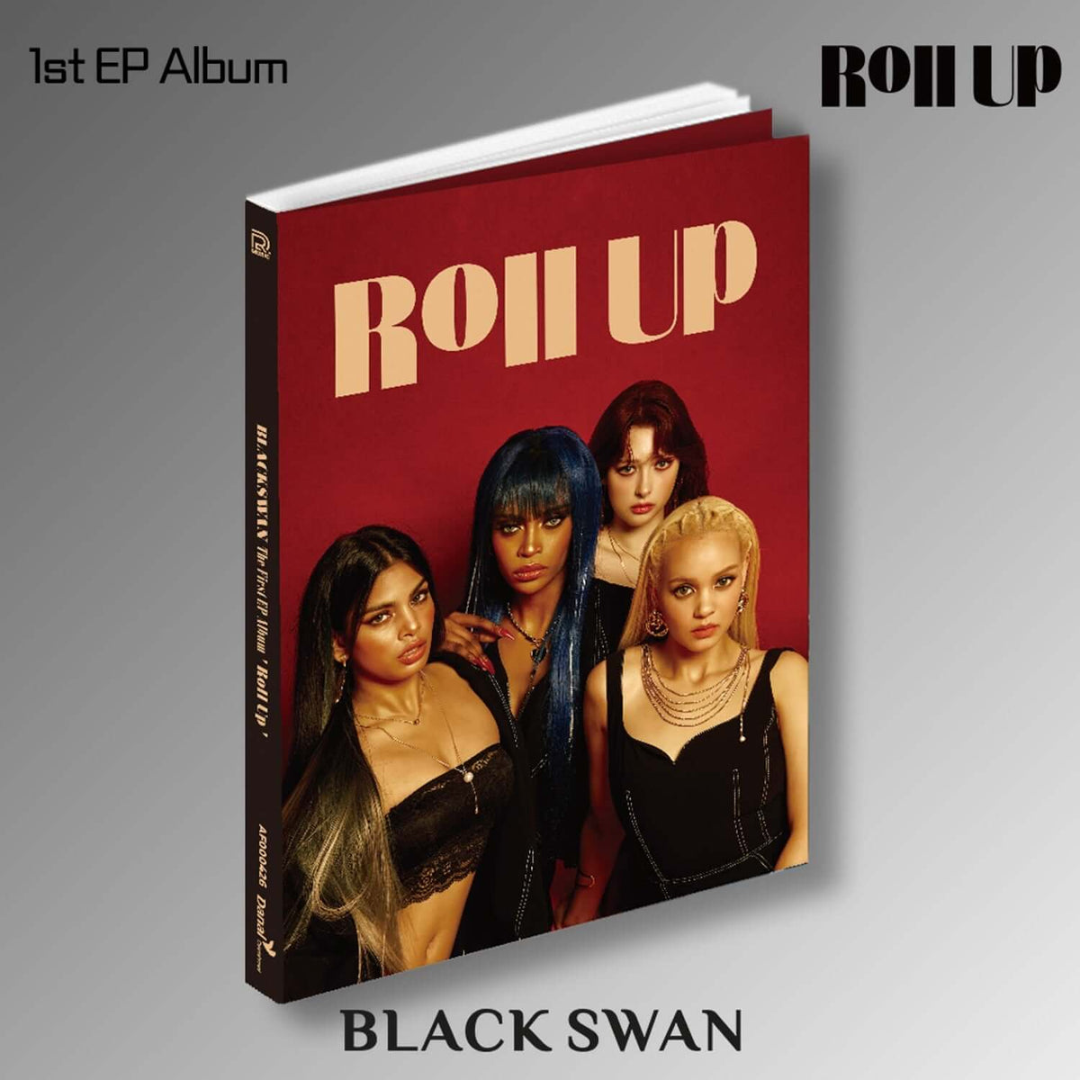 BLACKSWAN - The First EP Album [Roll Up] - Kpop Album | Kool Seoul - Buy Kpop Albums Online