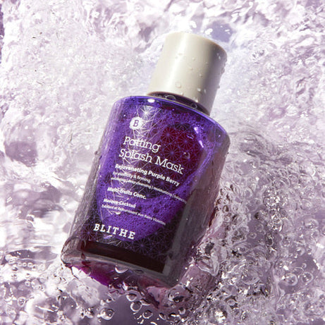 BLITHE Patting Splash Mask Rejuvenating Purple Berry 70ml/150ml available on Koolseoul.com, your Korean Eshop from Seoul !